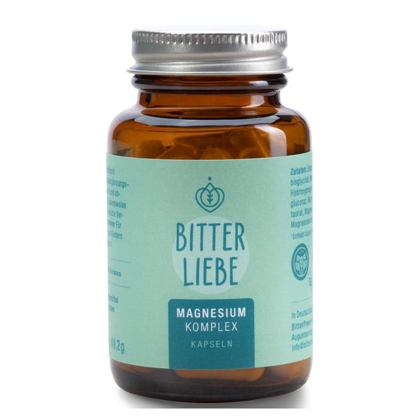 BitterLiebe - Magnesium Komplex Kapseln hochdosiert 1x 60 St