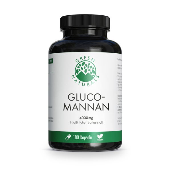 GREEN NATURALS Glucomannan 4000 mg 180 St