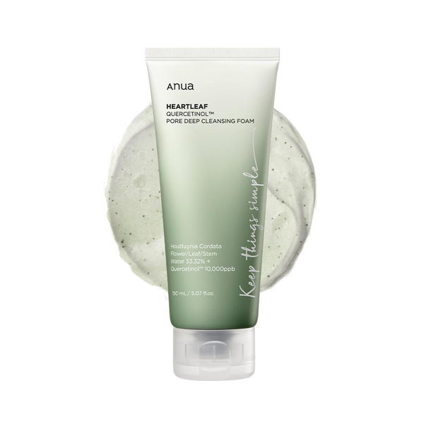 Anua Heartleaf Quercetinol Pore Deep Cleansing Foam 150 ml