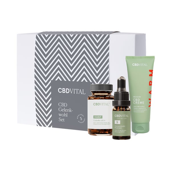 CBD VITAL Gelenkwohl Geschenk-Set 3 St