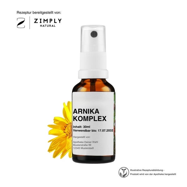 Zimply Natural ARNIKA KOMPLEX - Pflanzbasierte Rezeptur 30 ml