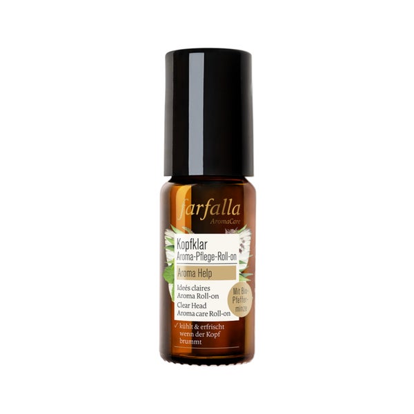 Farfalla Kopfklar Aroma-Pflege-Roll-on Aroma Help 10 ml
