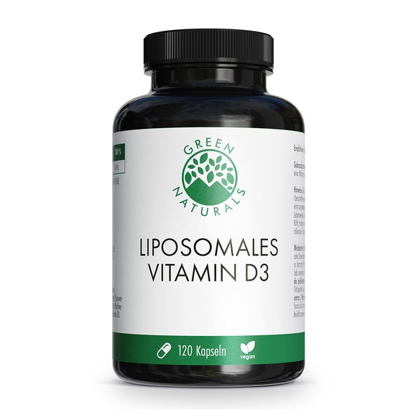 Green Naturals Vitamin D3 liposomal hoch 120 St
