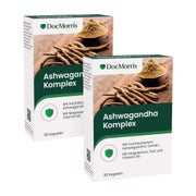 Produktabbildung: DocMorris Ashwaganda Komplex Doppelpack 2X30 St