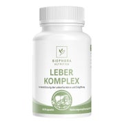 BIOPHORA Leber Komplex | Detox Formel | ohne CHEMIE 60 St