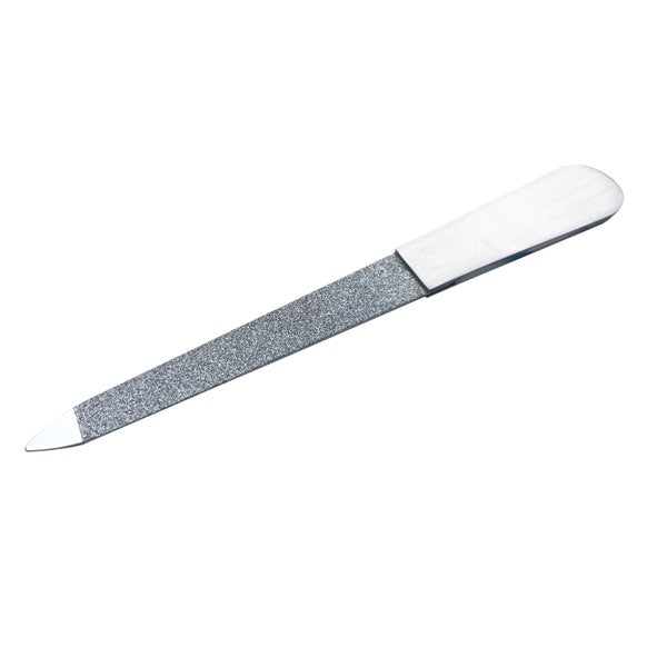 Saphirnagelfeile mit Edelstahlgriff 9 cm rostfrei 1 St
