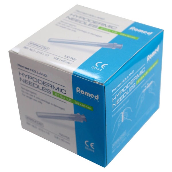 Romed Injektionskanülen steril 100 Stück (21 G grün 0,8 x 40 mm) 100 St