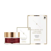 Retinol-Nachtfeuchtigkeitscreme + Augenpads + Kollagenmaske Set 1 St