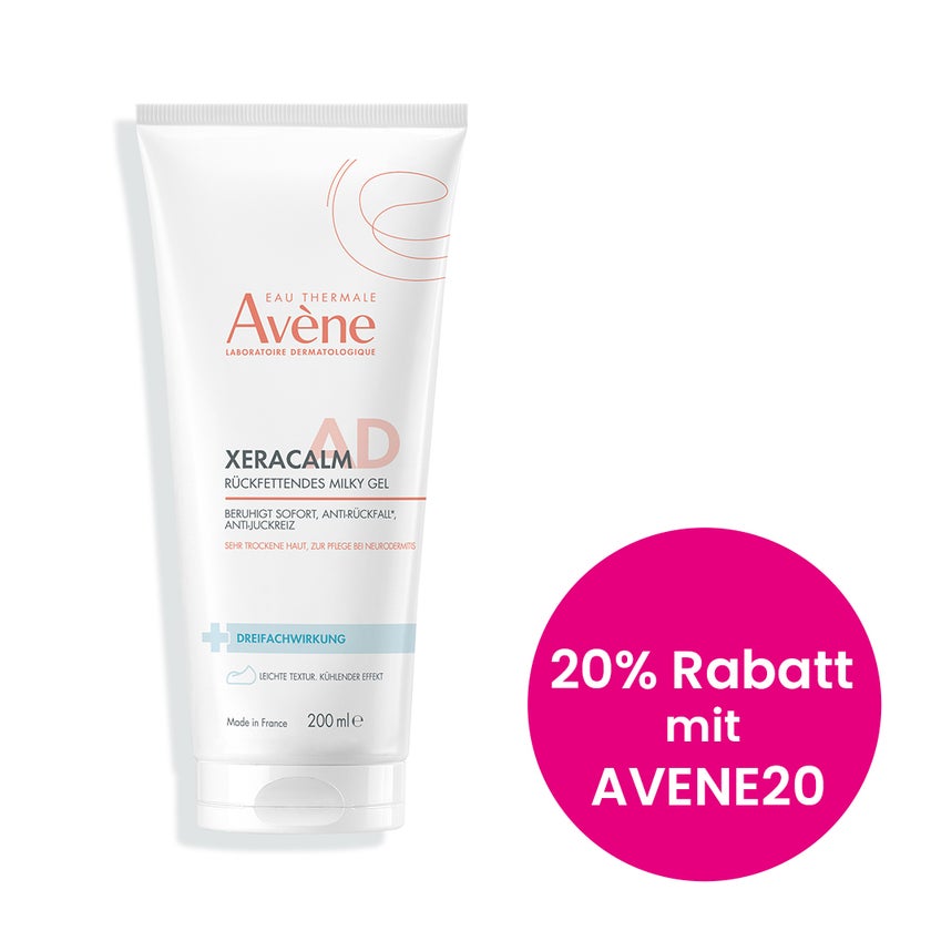 Avène XERACALM A.D Rückfettendes Milky Gel 200 ml