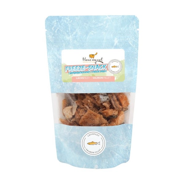I love my cat Freeze-Snack für Katzen - Lachsfilet 25 g 25 g