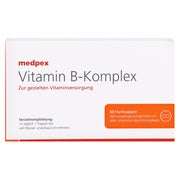 Produktabbildung: medpex Vitamin B-Komplex Kapseln 60 St