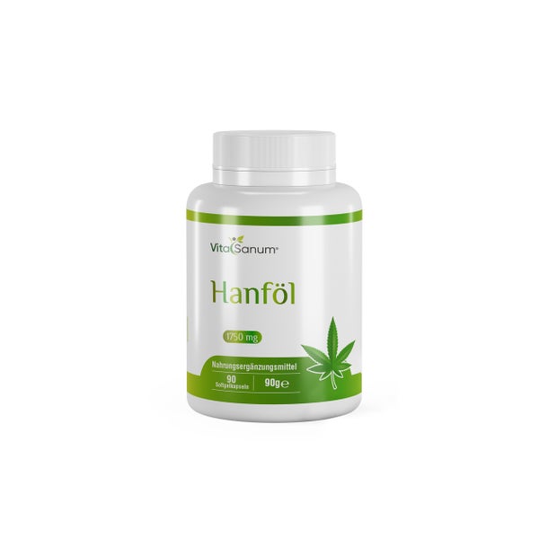 VitaSanum® - Hanföl 1750 mg 90 g 90 Softgelkapseln 90 St