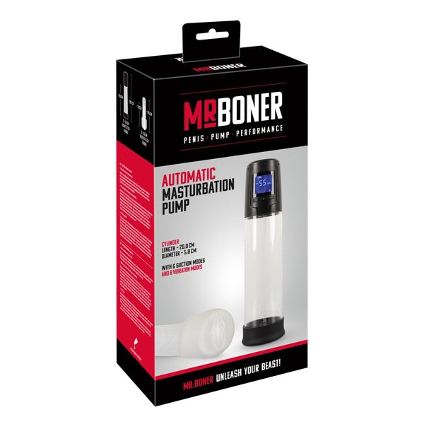Mister Boner - Automatische Penispumpe & Masturbator 1 St