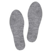 Einlegesohlen Lammfell Damen Herren Thermo Kunstfell 45 Grau 1 St