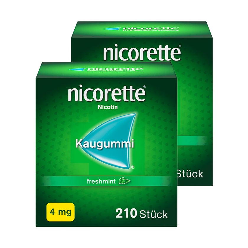 NICORETTE 4 mg freshmint Kaugummi 2X210 St
