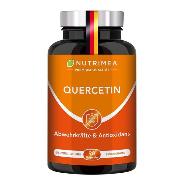 Nutrimea QUERCETIN mit Bromelain + Vitamin C Kapseln 90 St