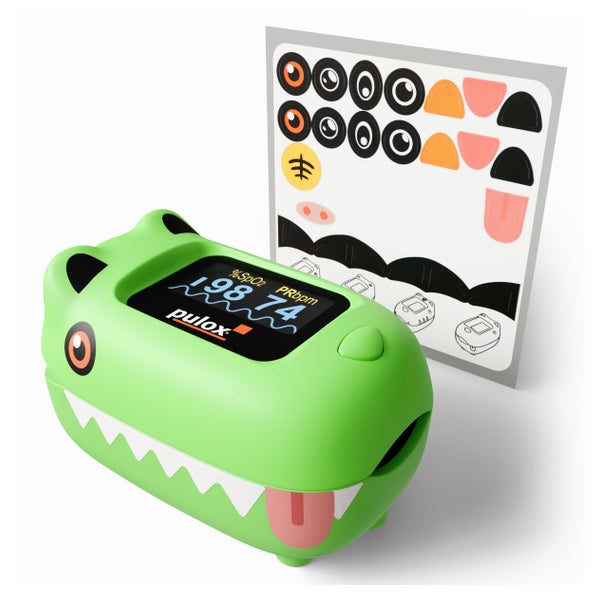 Pulox PO-230 - Finger-Pulsoximeter für Kinder - Grün 1 St