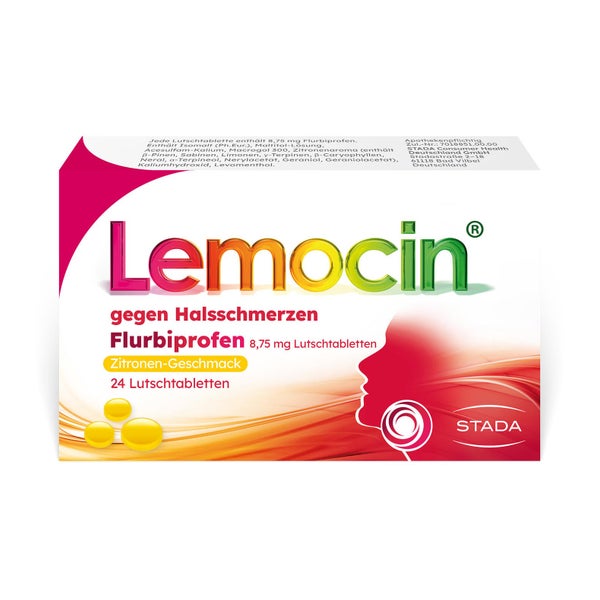 Lemocin Flurbiprofen 8,75 mg Lutschtabletten 24 St