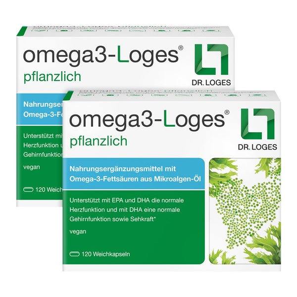omega3-Loges® pflanzlich Doppelpack 2X120 St
