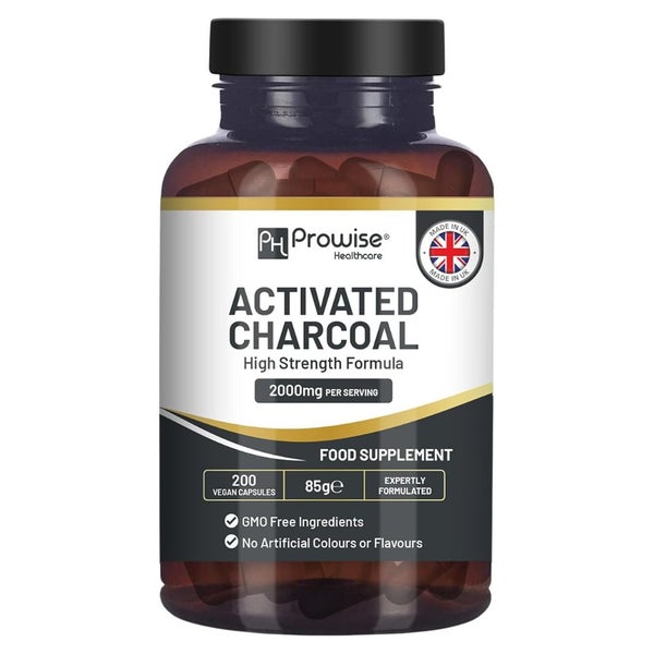 Prowise Healthcare Aktivkohle-Kapseln 2000 mg 200 St