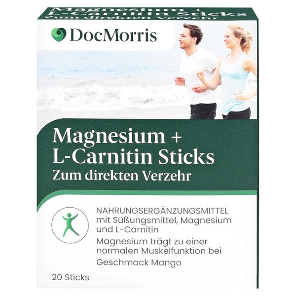 Erfahrungen zu DocMorris Magnesium + L-Carnitin Sticks 20 St