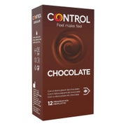 «Chocolate» Passform-Kondome mit Schokoladen-Aroma (12 Kondome) 12 St