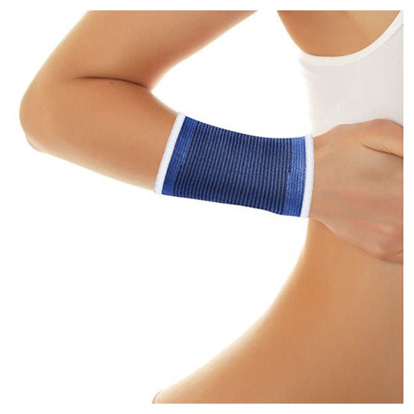 Lifemed Elastische Sportbandage blau "Handstütze", Gr. S 12 St
