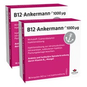 B12 Ankermann® 1000 µg Doppelpack 2X10X1 ml