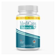 Produktabbildung: MediCaps Balance Kapseln mit Apfelessig | Stoffwechsel 90 St
