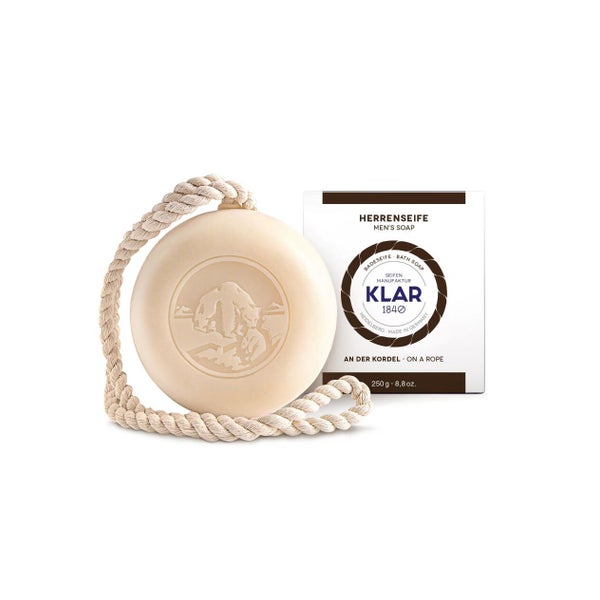 Klar Seifen Herrenbadeseife an der Kordel 250 g 250 g