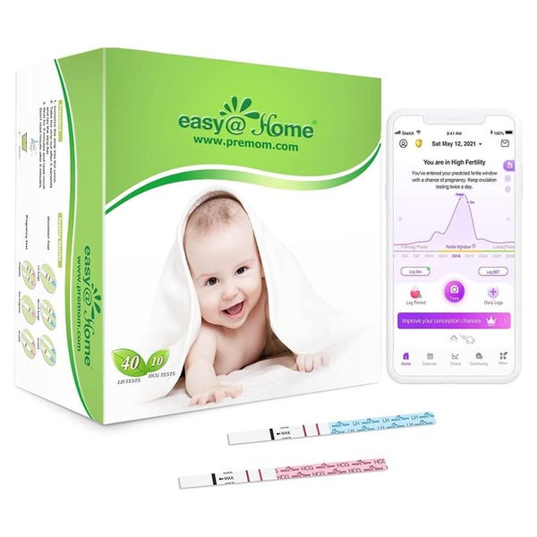 Easy@Home 40 Ovulationstest + 10 Schwangerschaftstest: Fruchtbarkeitstest 1 St