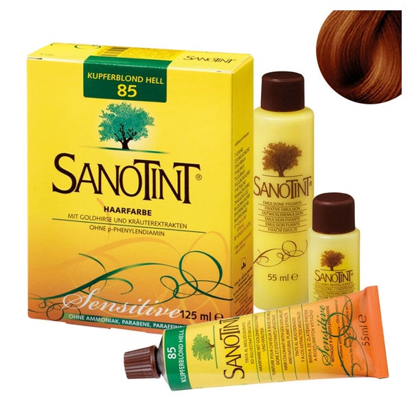 SANOTINT sensitive 85 Kupferblond Hell 125 ml