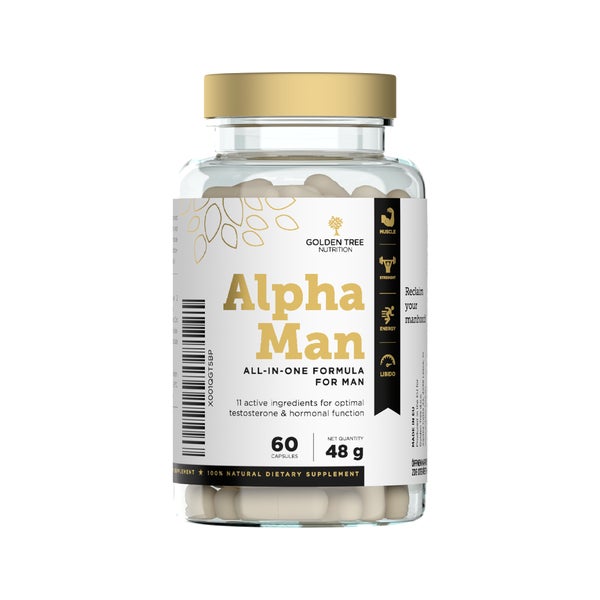 Golden Tree Alpha Man Testosteron & Männergesundheit 60 St