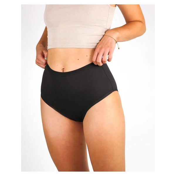 MYLILY Periodenunterwäsche High Waist | Schwarz - Größe XL 1 St