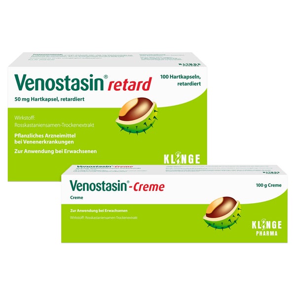 Venostasin Retard Kapseln + Creme groß 1 Set