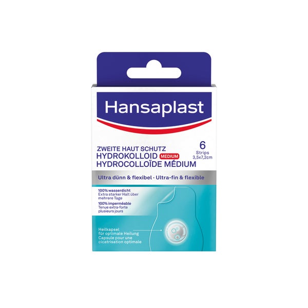 Hansaplast Zweite Haut Schutz Pflaster 6 St