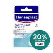 Produktabbildung: Hansaplast Zweite Haut Schutz Pflaster 6 St