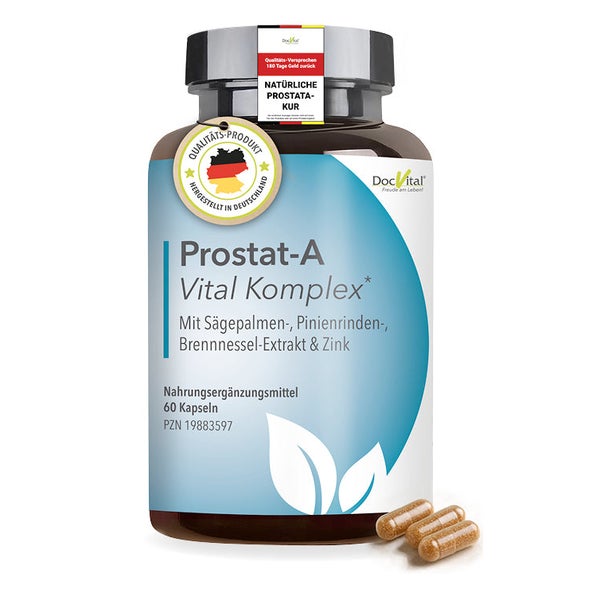 DocVital® Prostata Komplex 2 Monatsvorrat mit Sägepalme 60 St