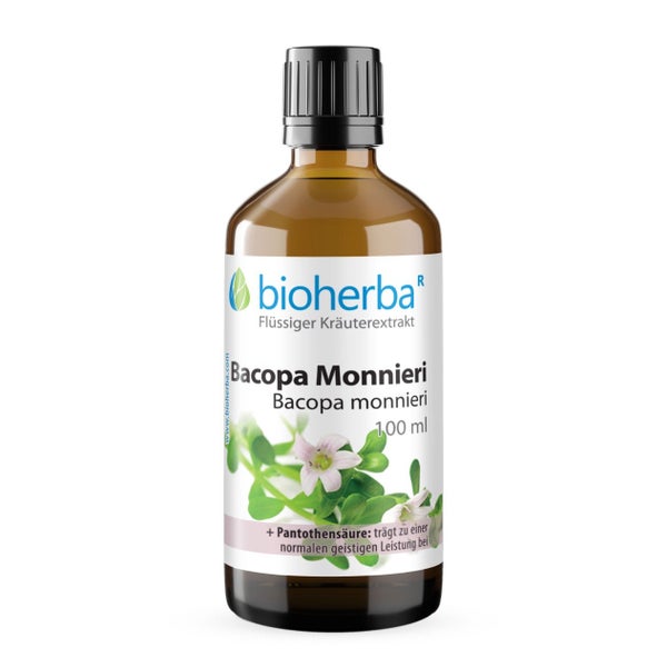 Bacopa Monnieri Extrakt Tropfen 100 ml