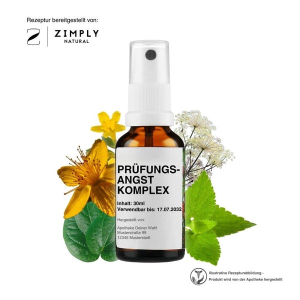 ZIMPLY NATURAL Prüfungsangst Komplex Fläschchen ml