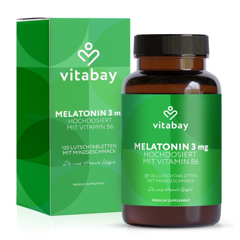 Vitabay Melatonin+B6 3mg 120 St