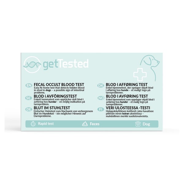 GetTested Test auf okkultes Blut im Stuhl (Hund) 1 St