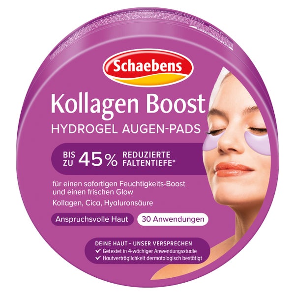 Schaebens Kollagen Boost Hydro Augen Gel Pads 60 St