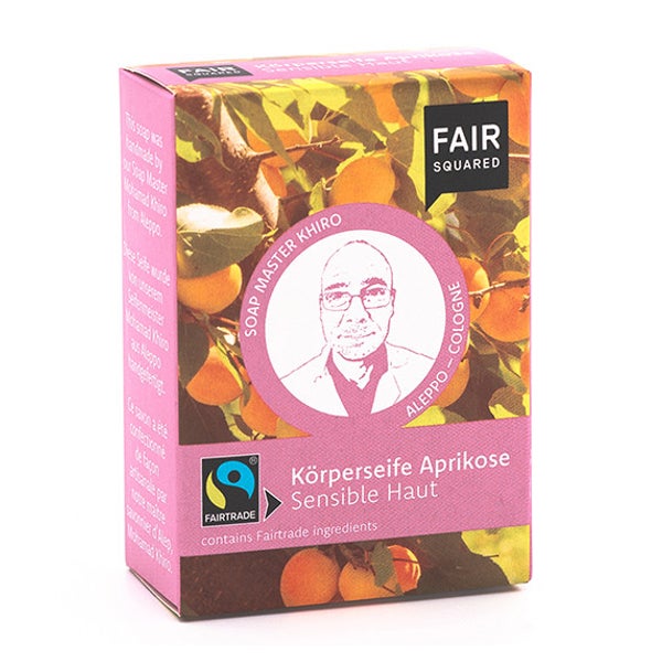 FAIR SQUARED Körperseife Aprikose 1 x 80 g