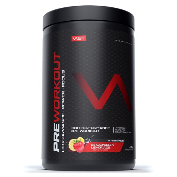 VAST Preworkout 490g / Strawberry Lemonade