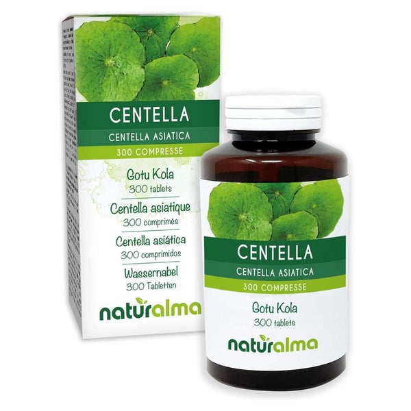 Naturalma Wassernabel Centella asiatica Tabletten 300 St
