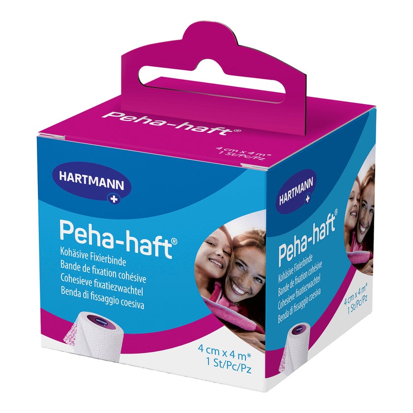 Peha-Haft Fixierbinde latexfrei 4cm x 4 m 1 St