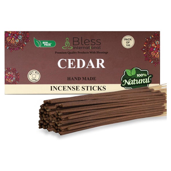 Räucherstäbchen Cedar Handgedippt Chemiefrei Cedar 100 Stick 1 St