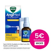 Wick Angimed Zitronengeschm.2mg/ml+0,5mg/ml Spr. 30 ml