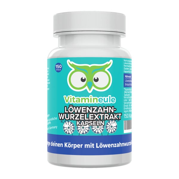 Vitamineule® Löwenzahn Kapseln 500 mg (10:1) 89 g